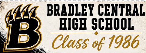 Bradley Central High School Class of 1986 logo